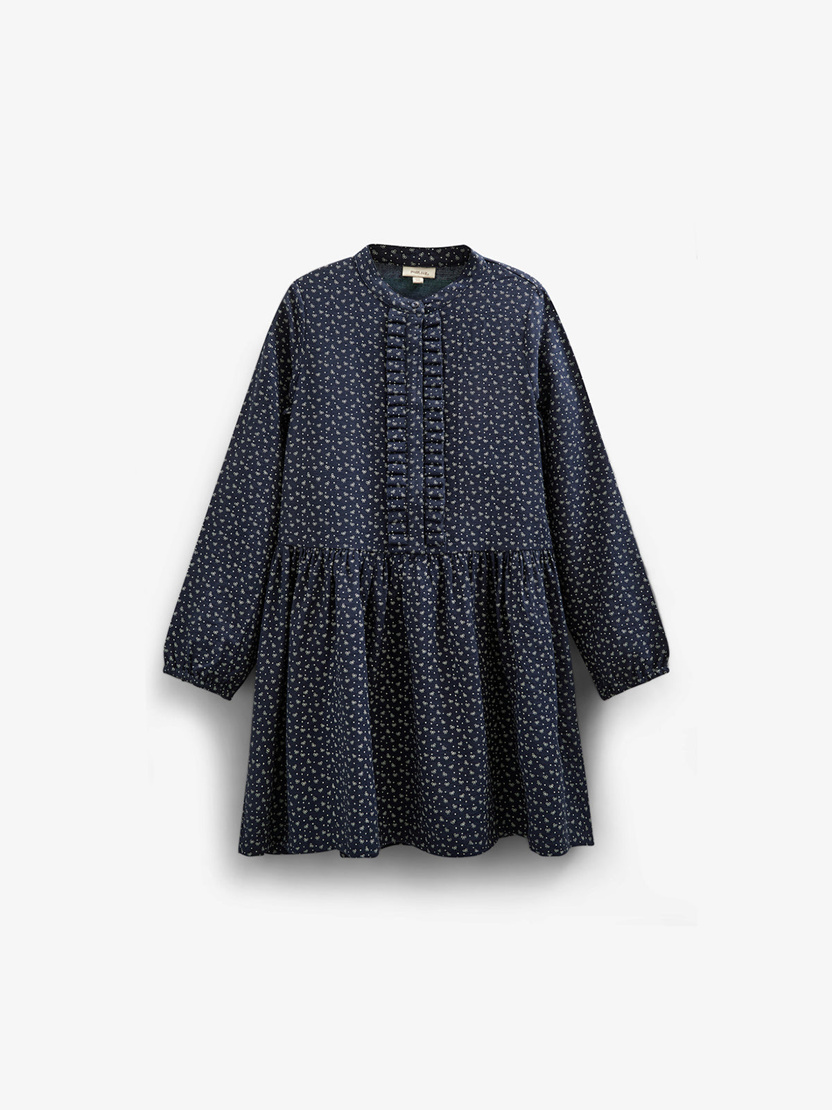 Jurk bedrukt crêpe viscose - All - Navy | 100662 Ana
