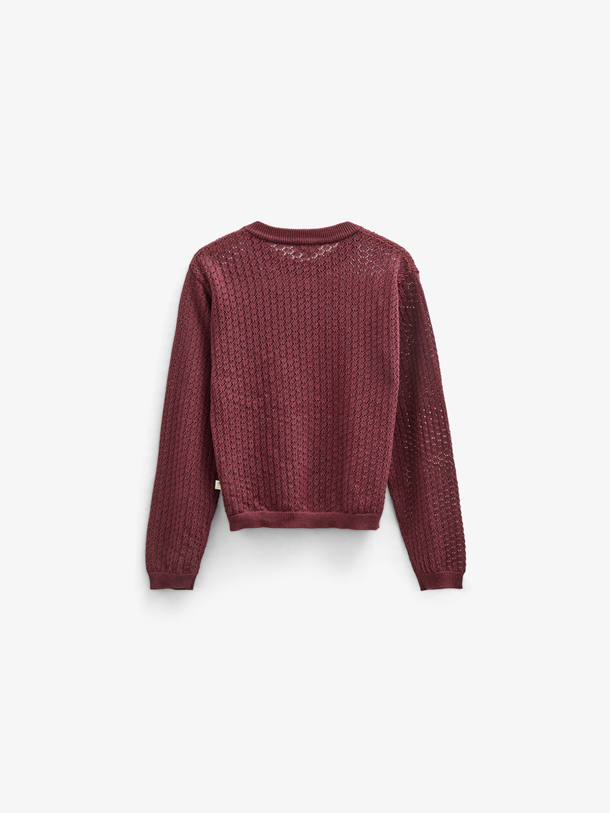 Katoenen vest - Tween - Burgundy | 100686 Esme