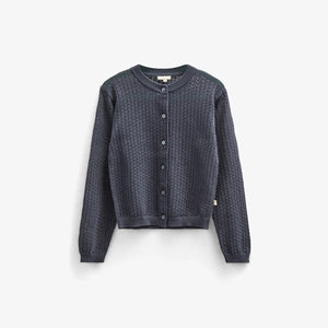 Katoenen vest - Kids - Navy | 100687 Esme