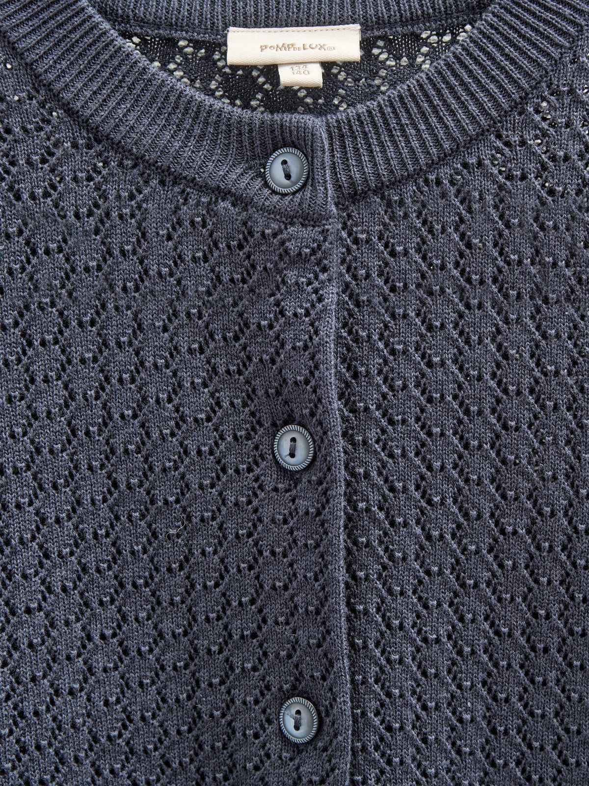 Katoenen vest - Kids - Navy | 100687 Esme