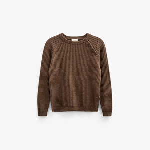 Katoenen gebreide trui - Tween - Coffee | 100692 Jett