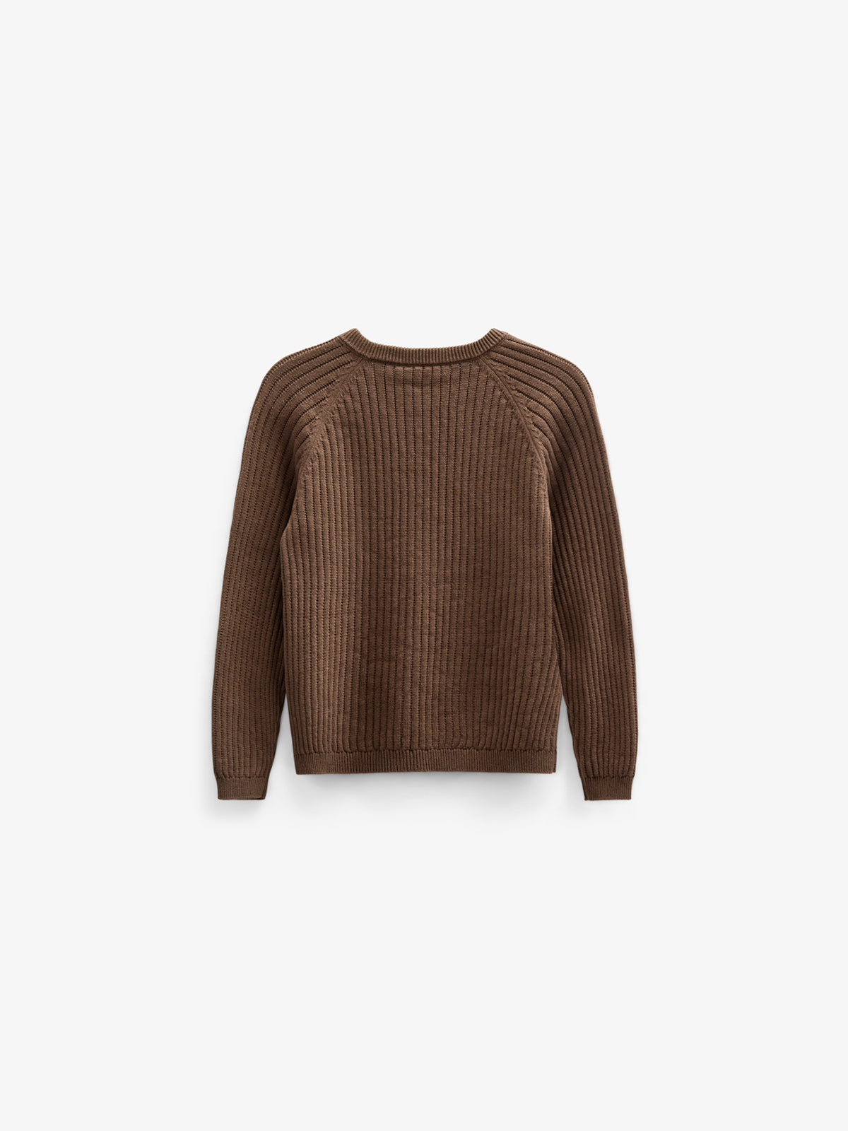 Katoenen gebreide trui - Tween - Coffee | 100692 Jett