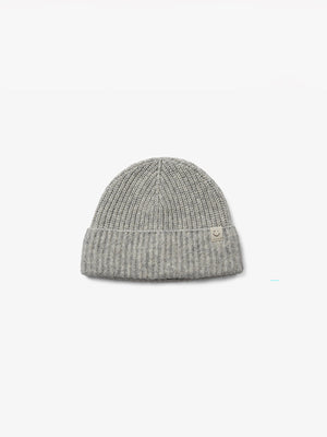 wollen muts - All - Grey Melange | 100749 Cork