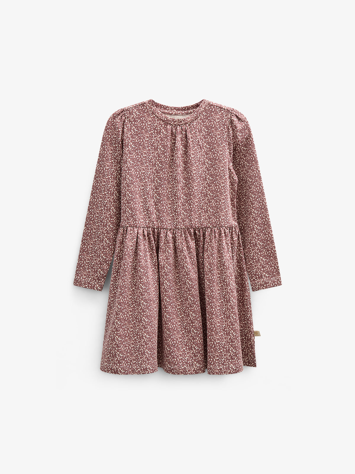 Gedrukte jersey jurk - Tween - Vintage Red | 100763 Ada