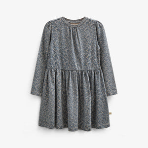 Gedrukte jersey jurk - Tween - Blue | 100765 Ada