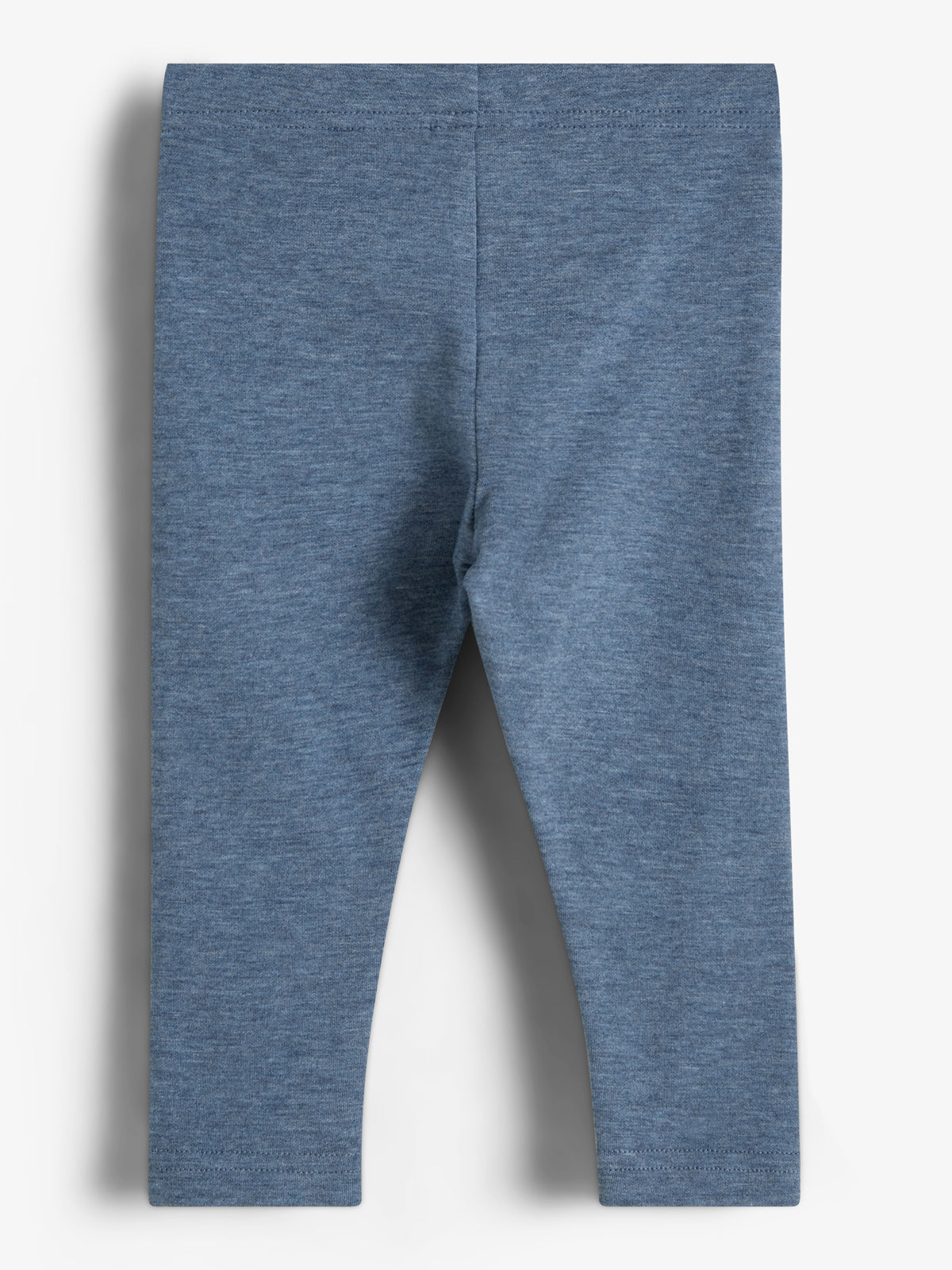 Legging van pluche jersey - Little - Blue Melange