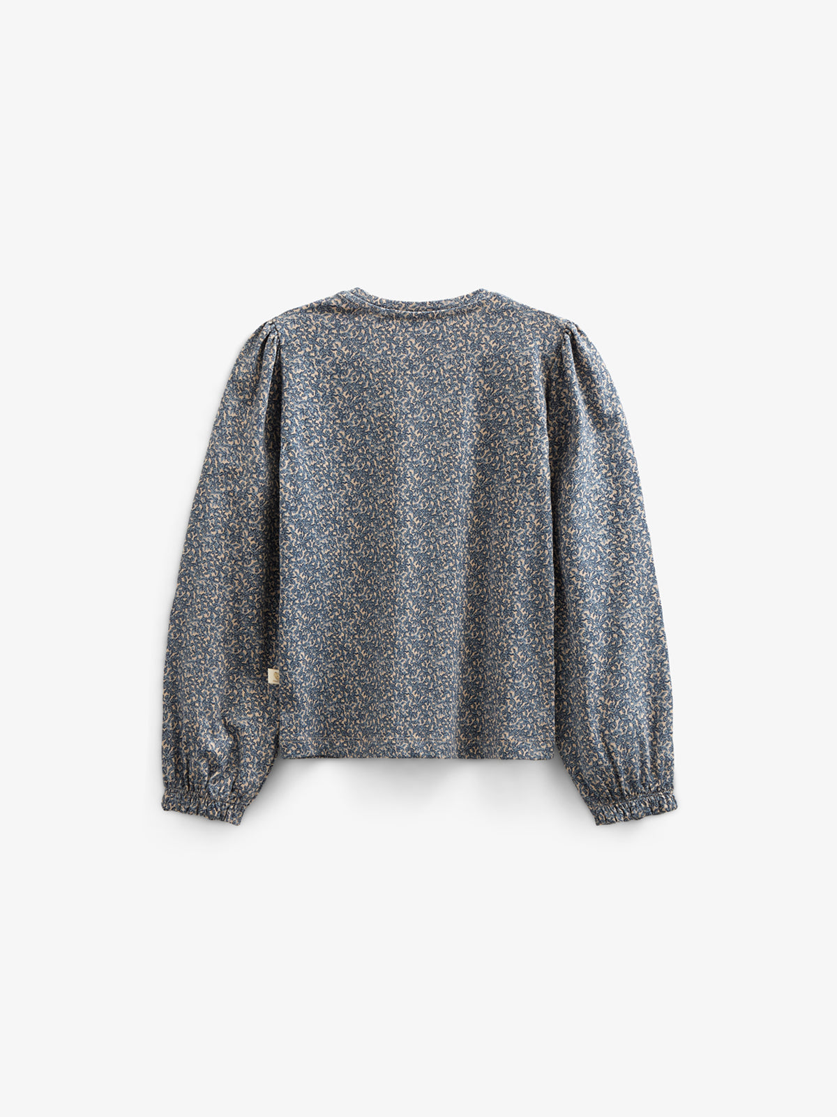 Bedrukte jersey blouse - Kids - Blue | 100772 Ada