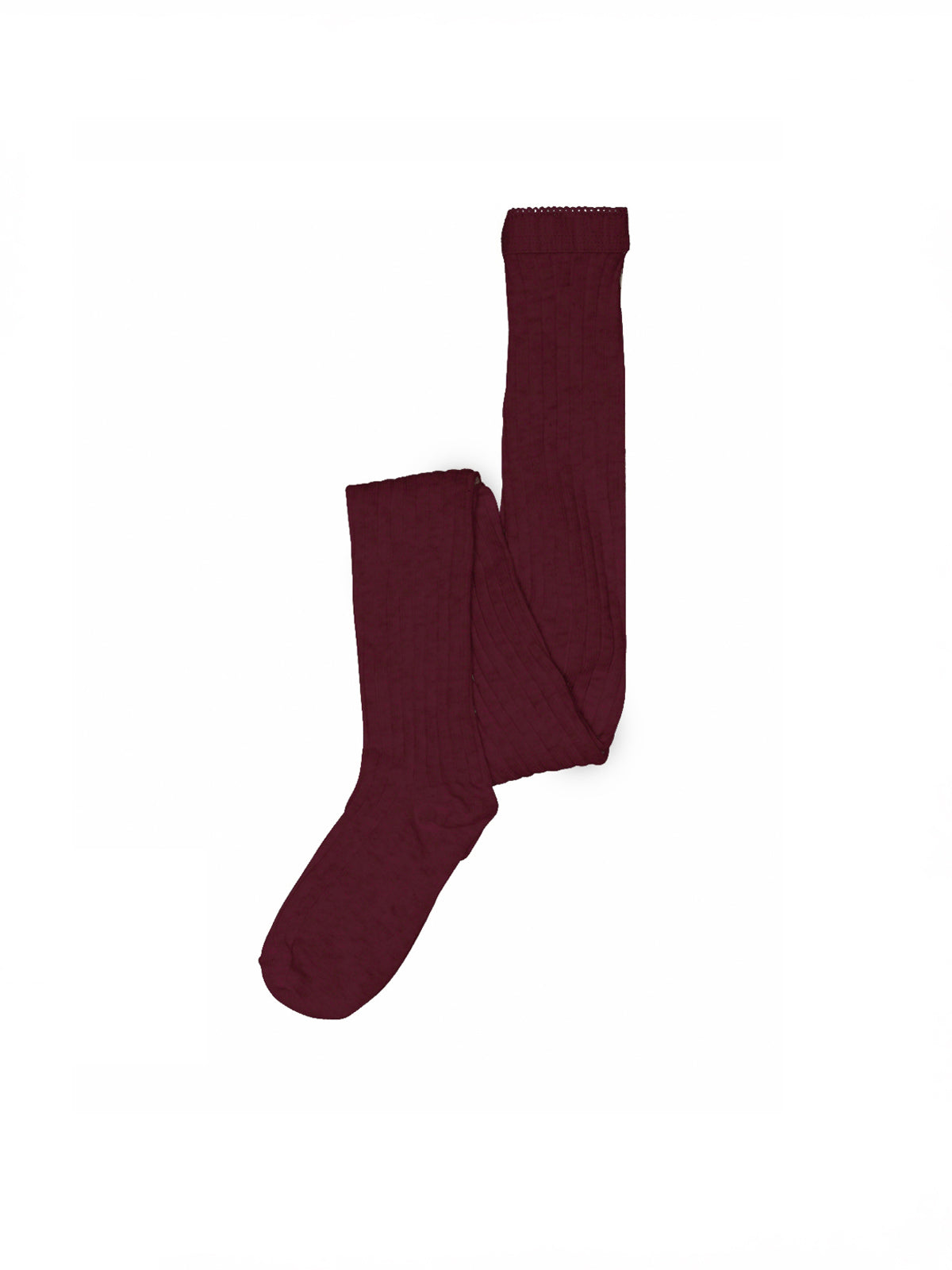 MP Wollen Rib Panty - All - Burgundy | 100879 MP Wool tights