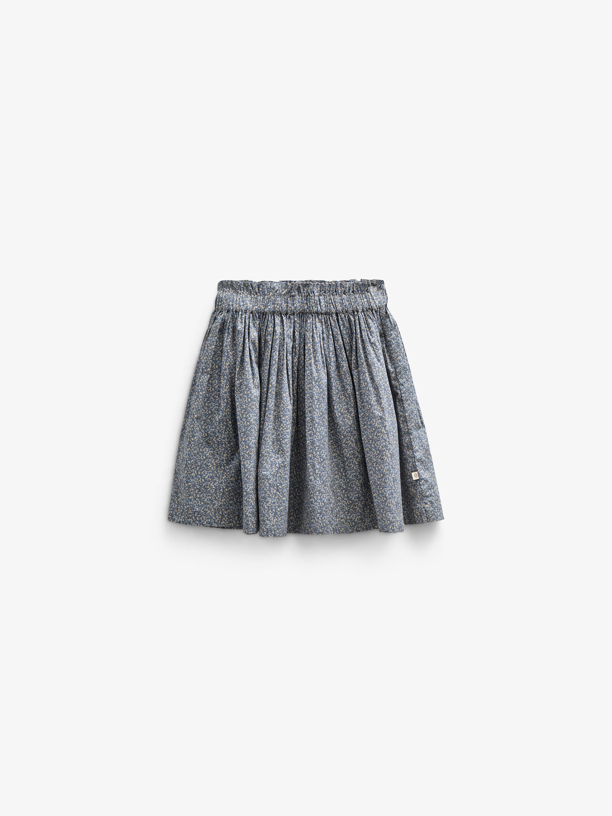 Bedrukte katoenen popeline rok - Kids - Blue | 100794 Allie