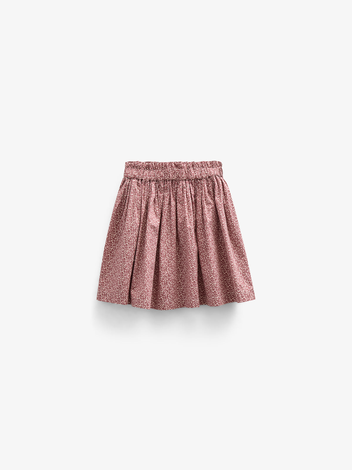 Bedrukte katoenen popeline rok - Kids - Vintage Red | 100796 Allie