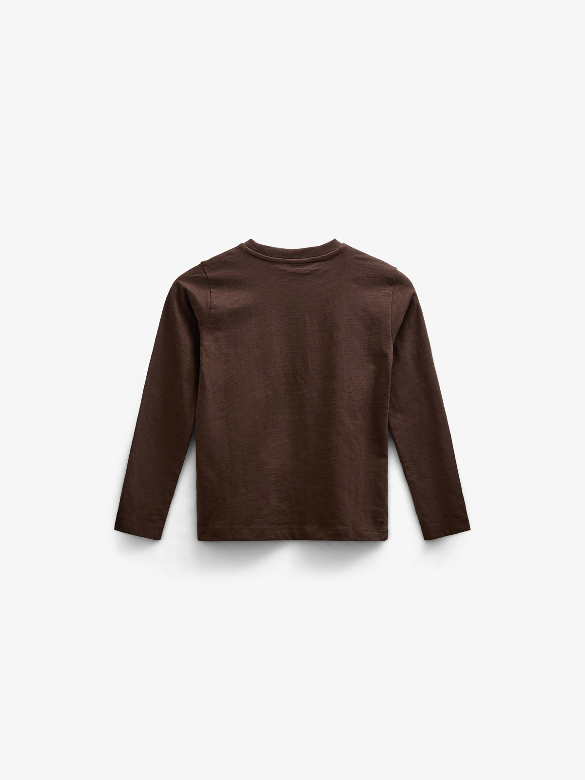 Slub Jersey T-shirt met lange mouwen - Tween - Chocolate | 100833 Kevin