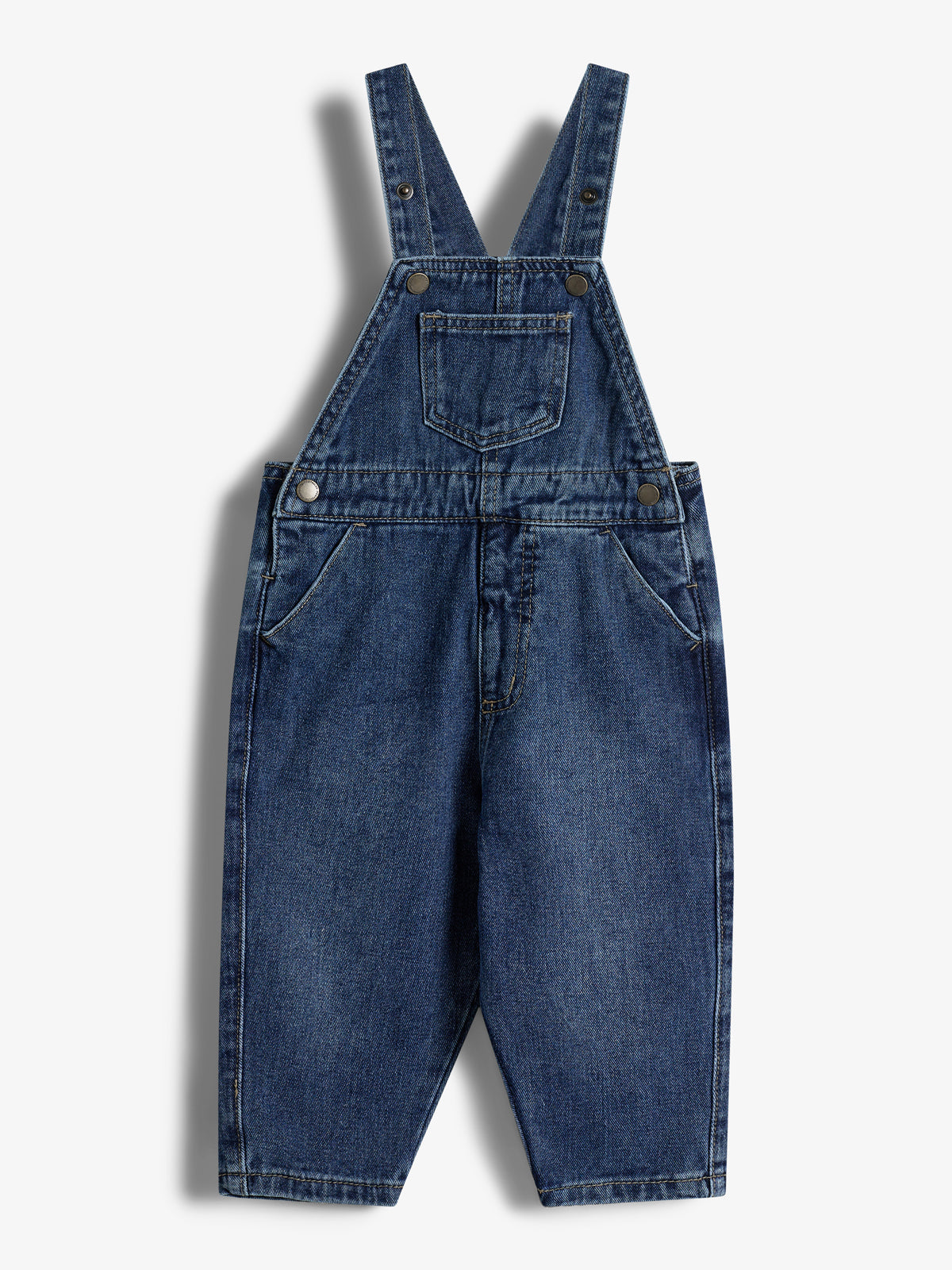 Denim overall - Little - Dark Blue Denim