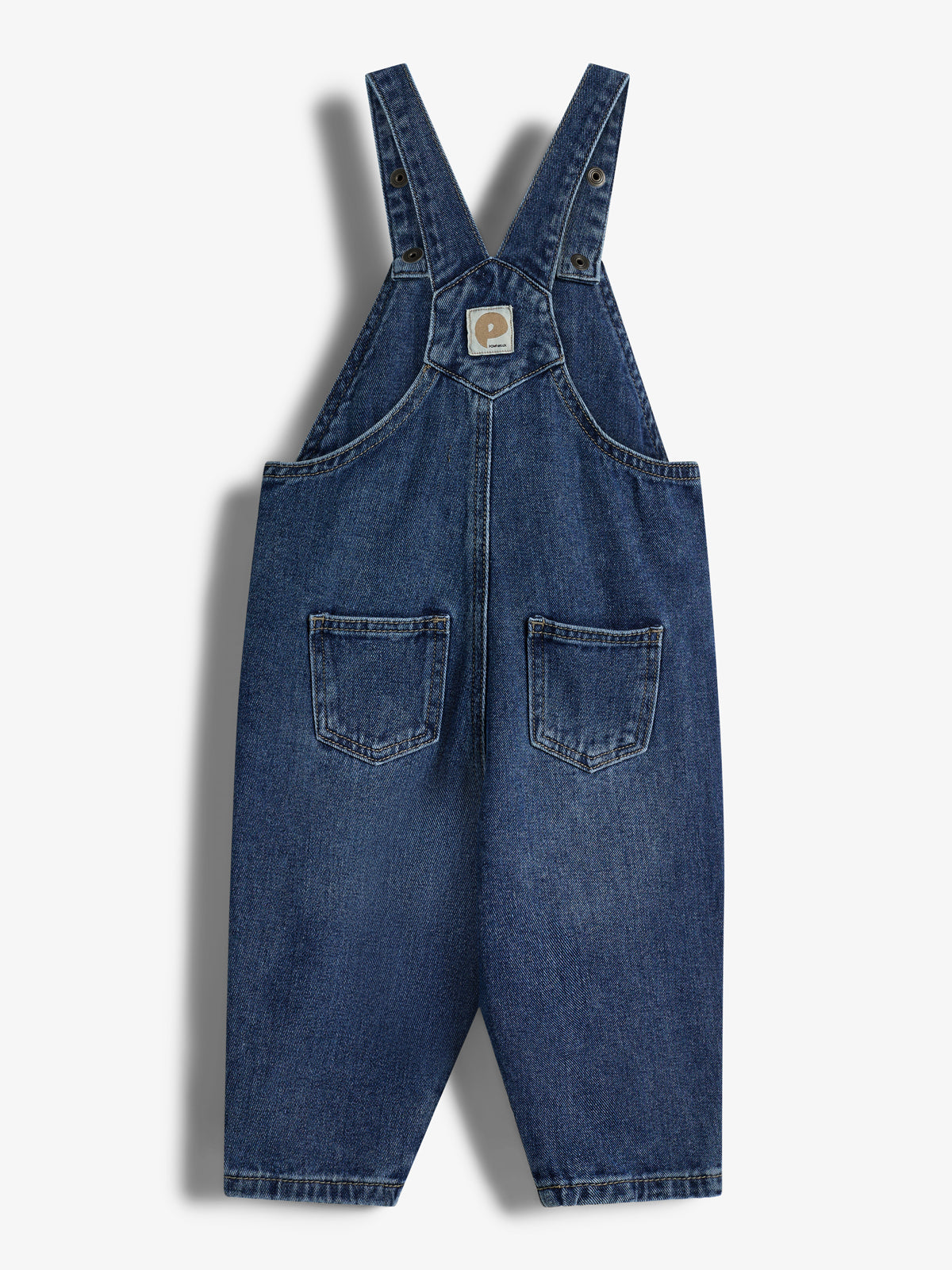 Denim overall - Little - Dark Blue Denim