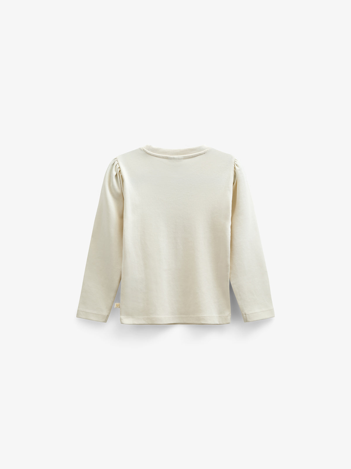 Longsleeve T-shirt met Frontprint - Kids - Off White | 100848 Kendell