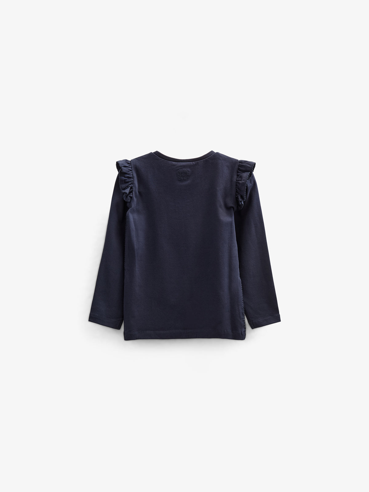 Jersey blouse met ruches - Kids - Navy | 100864 Talia