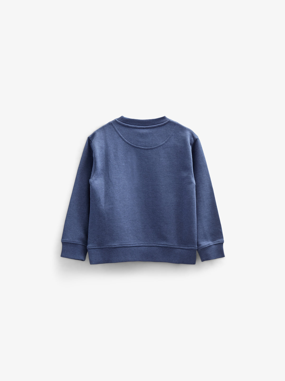 Sweatshirt met ronde hals - Kids - Indigo Blue Melange | 100888 Justin