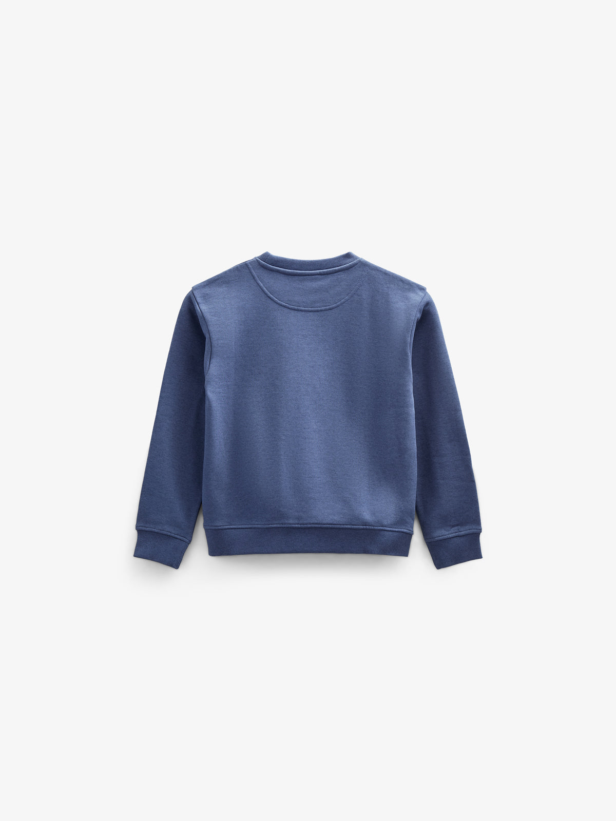 Sweatshirt met ronde hals - Tween - Indigo Blue Melange | 100889 Justin