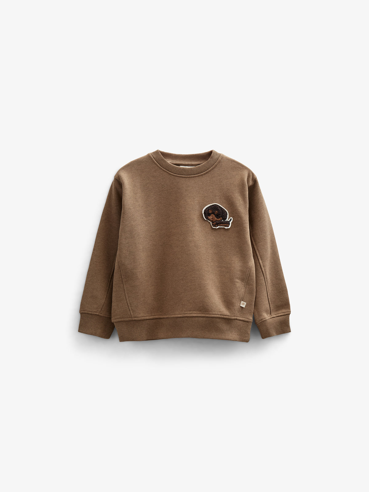 Sweatshirt met ronde hals - Kids - Coffe Melange | 100890 Justin