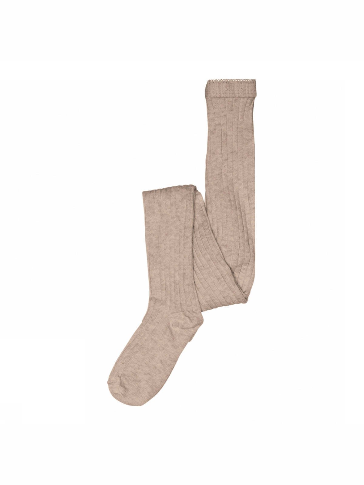 MP Katoenen Rib Panty - All - Caffe Latte Melange | 100903 MP Cotton tights