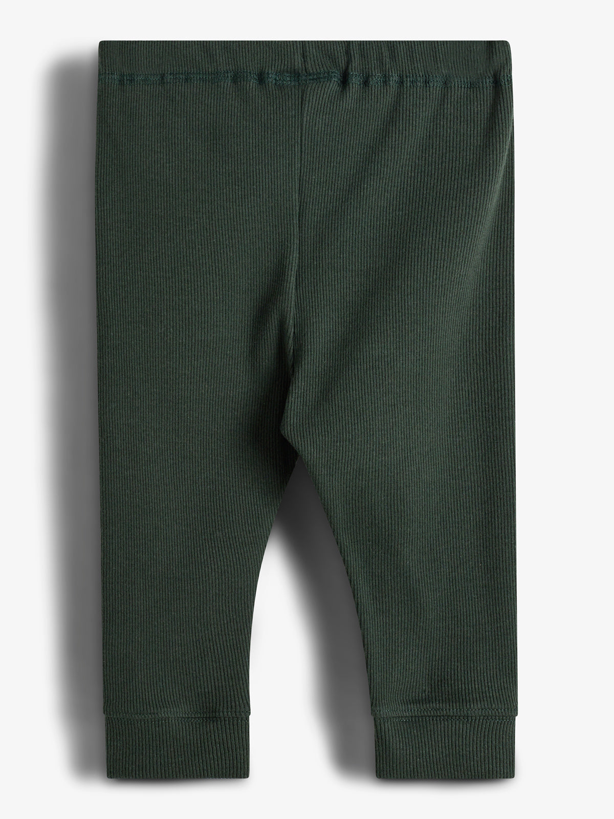 Basic Rib Broek - Little - Dark Green