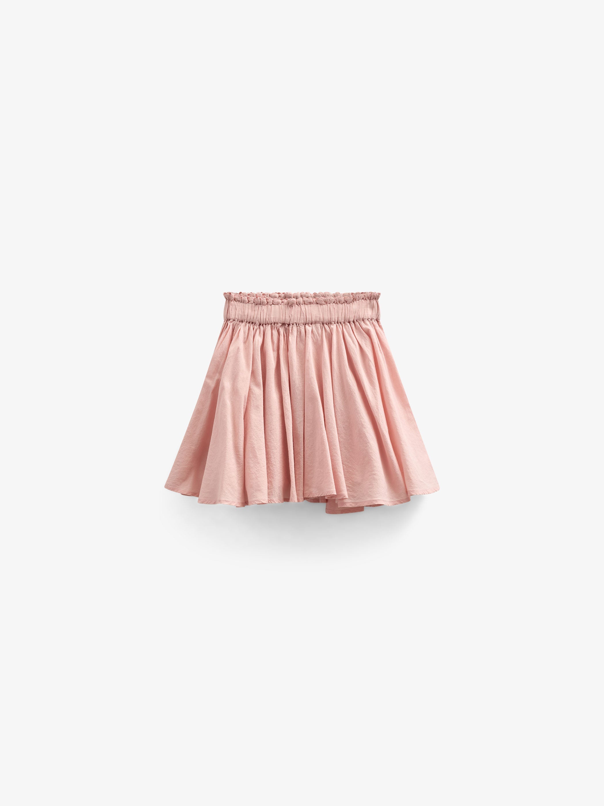 Katoenen rok met Ric Rac ruche - Tween - Rose Tan | 101068 Alma