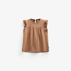 Jersey blouse met Ric Rac Ruche - Tween - Coconut | 101072 Gabriella