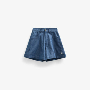 Uitlopende lichte denimshorts - Tween - Blue Denim | 101084 Isabella