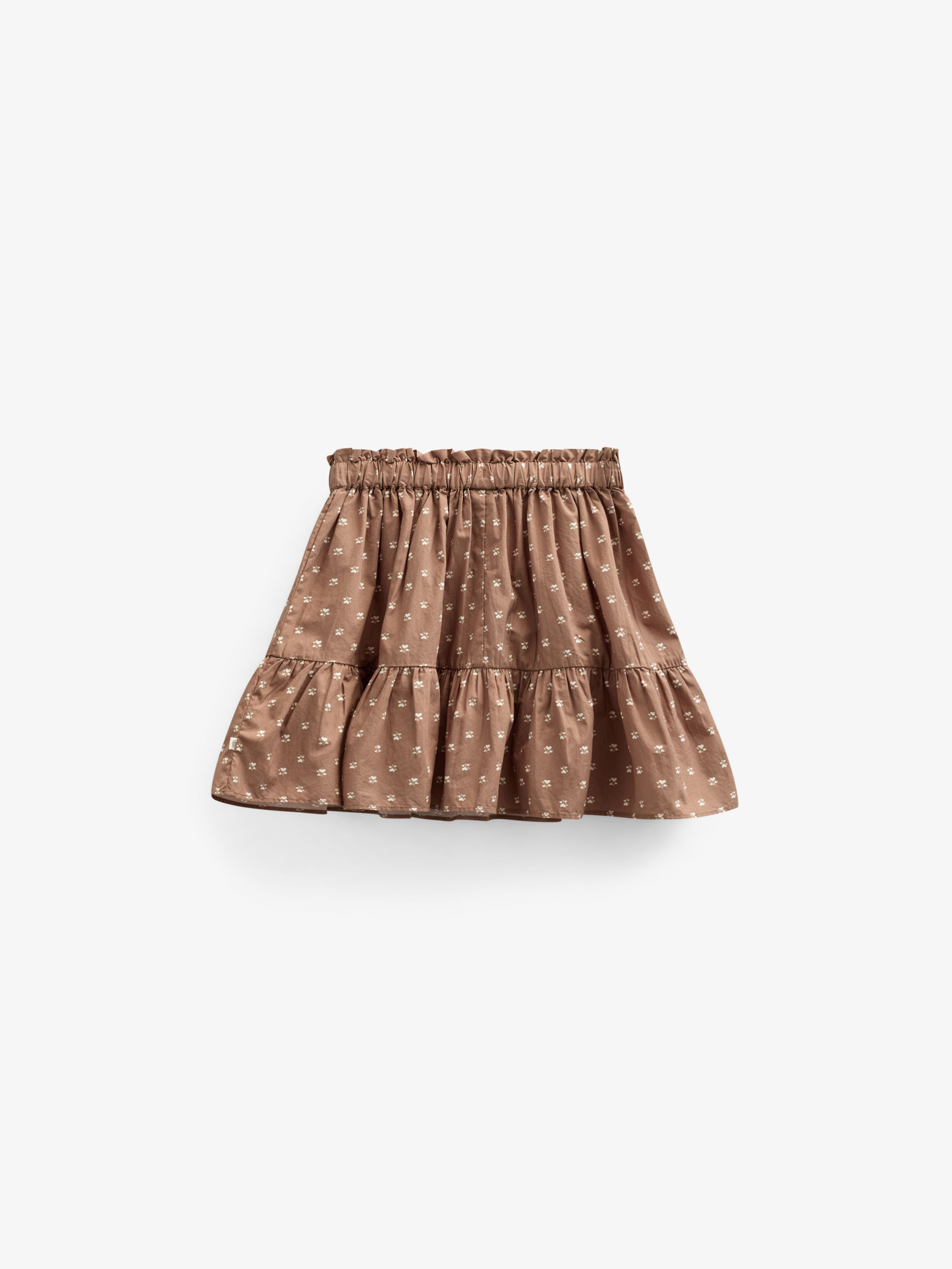 Bedrukte poplin rok - Kids - Coconut | 101055 Camilla