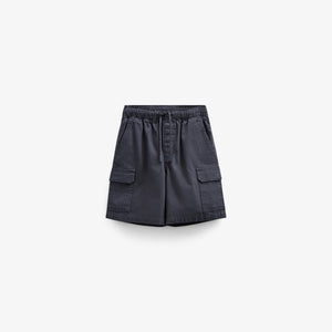 Canvas Cargo Shorts - Tween - Navy | 101123 Isack