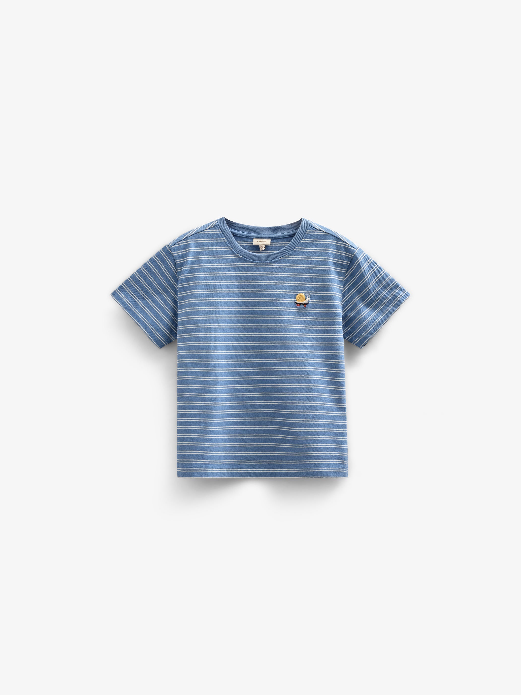 Gestreept T-shirt - Tween - Dusty Blue | 101180 Otto