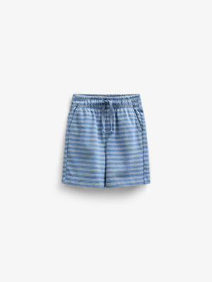 Gestreepte Jersey Shorts - Tween - Dusty Blue | 101184 Otto