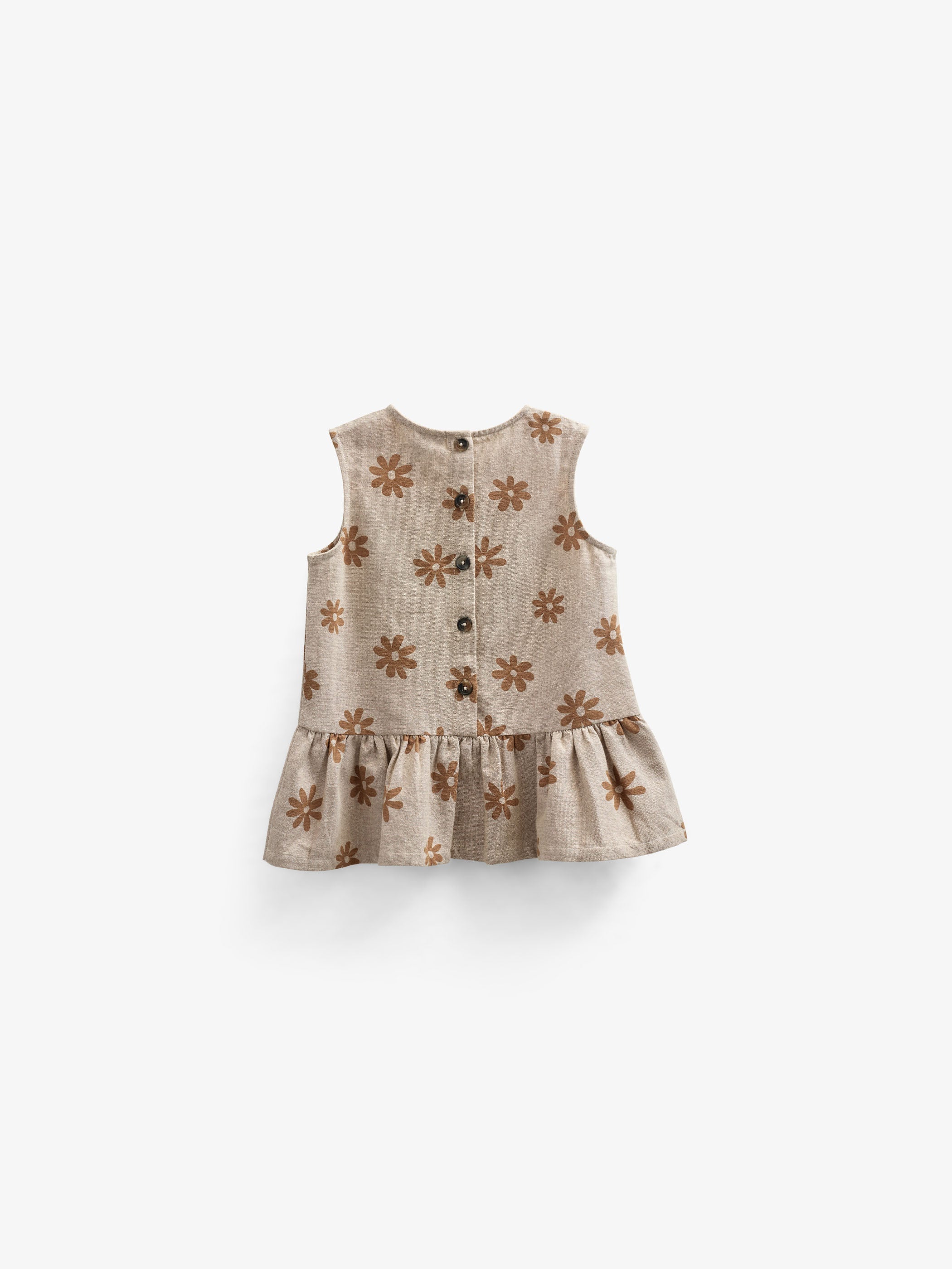 Bedrukte Katoenen Top - Kids - Sand | 101205 Molly