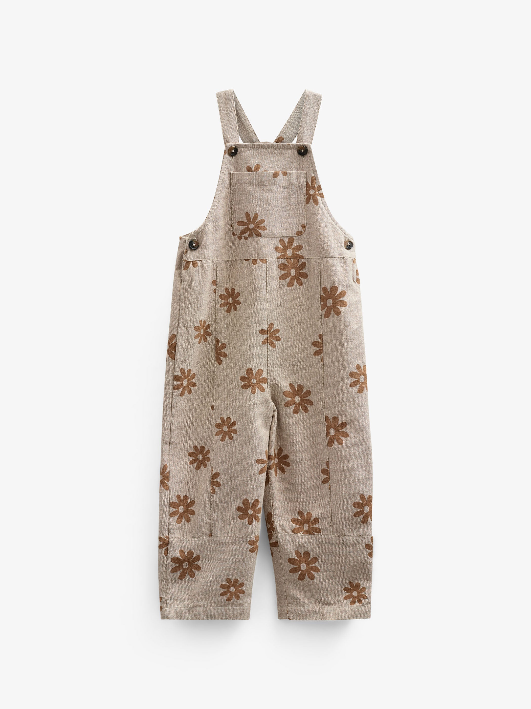 Bedrukte Katoenen Overall - Kids - Sand | 101210 Molly