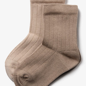 Sokken 2-pack - Little - Moonlight/Dark Beige