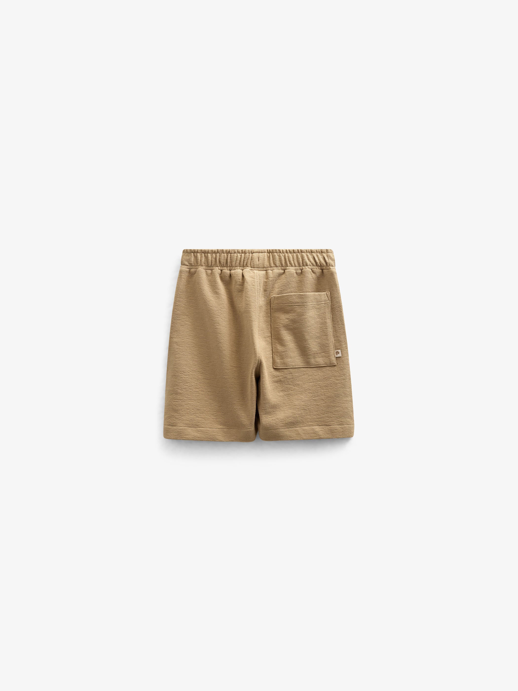 Gestructureerde Jerseyshorts - Tween - Khaki | 101222 Sonny