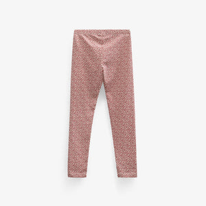 Jersey leggings - Kids - Cherry Red | 101229 Lea