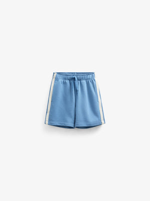 Sweatshorts met tape - Kids - Dusty Blue | 101261 Carter