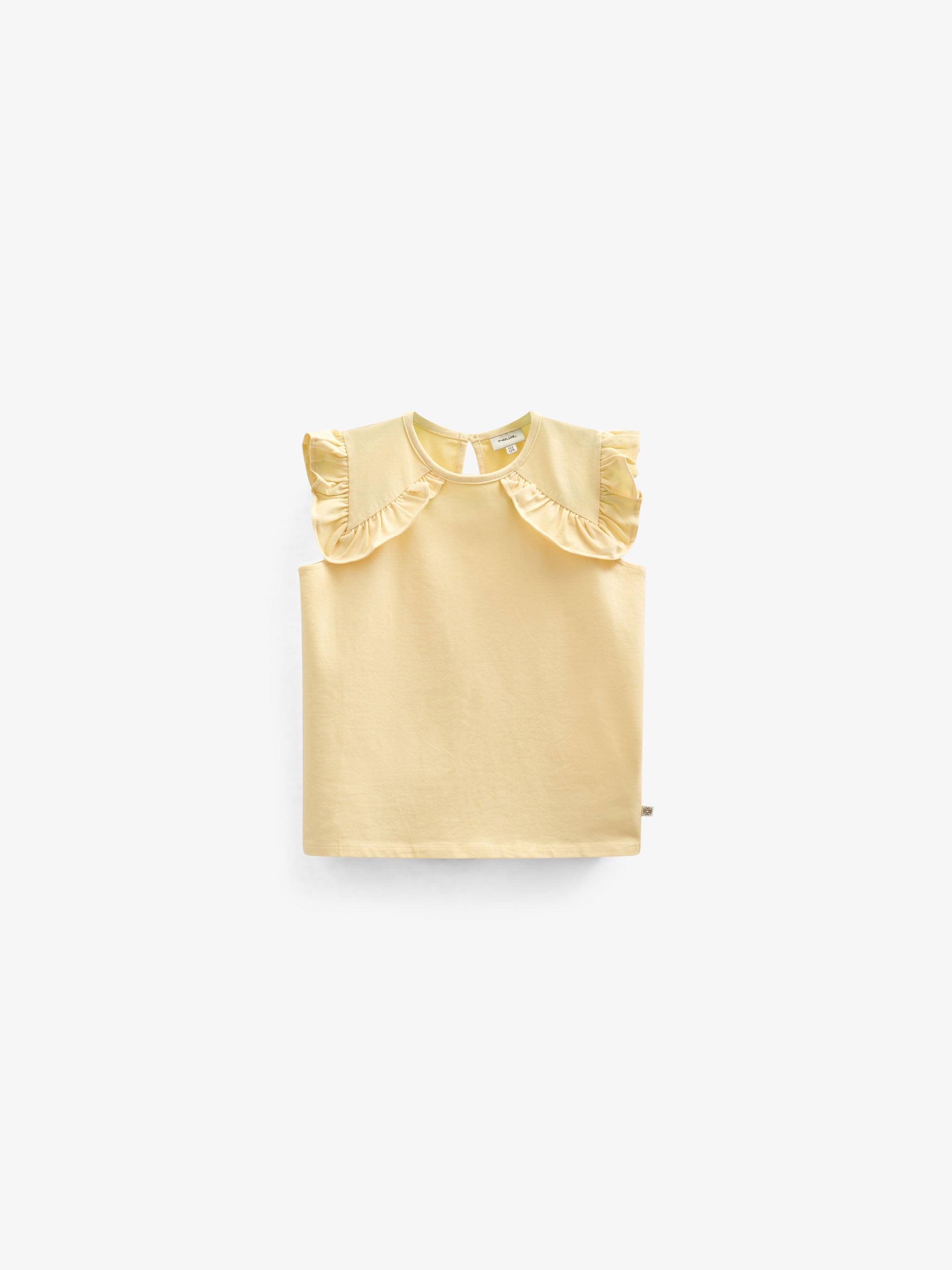Jersey Top met Ruche - Kids - Sunlight | 101265 Selma