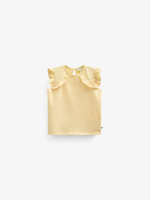 Jersey top met ruche - Tween - Sunlight | 101266 Selma