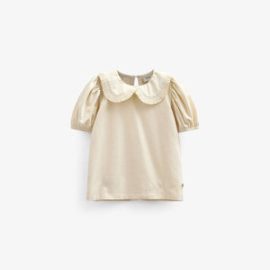 Jerseyblouse met Kraag - Kids - OffWhite | 101277 Nini