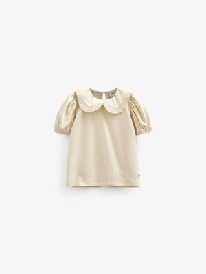 Jerseyblouse met Kraag - Kids - OffWhite | 101277 Nini