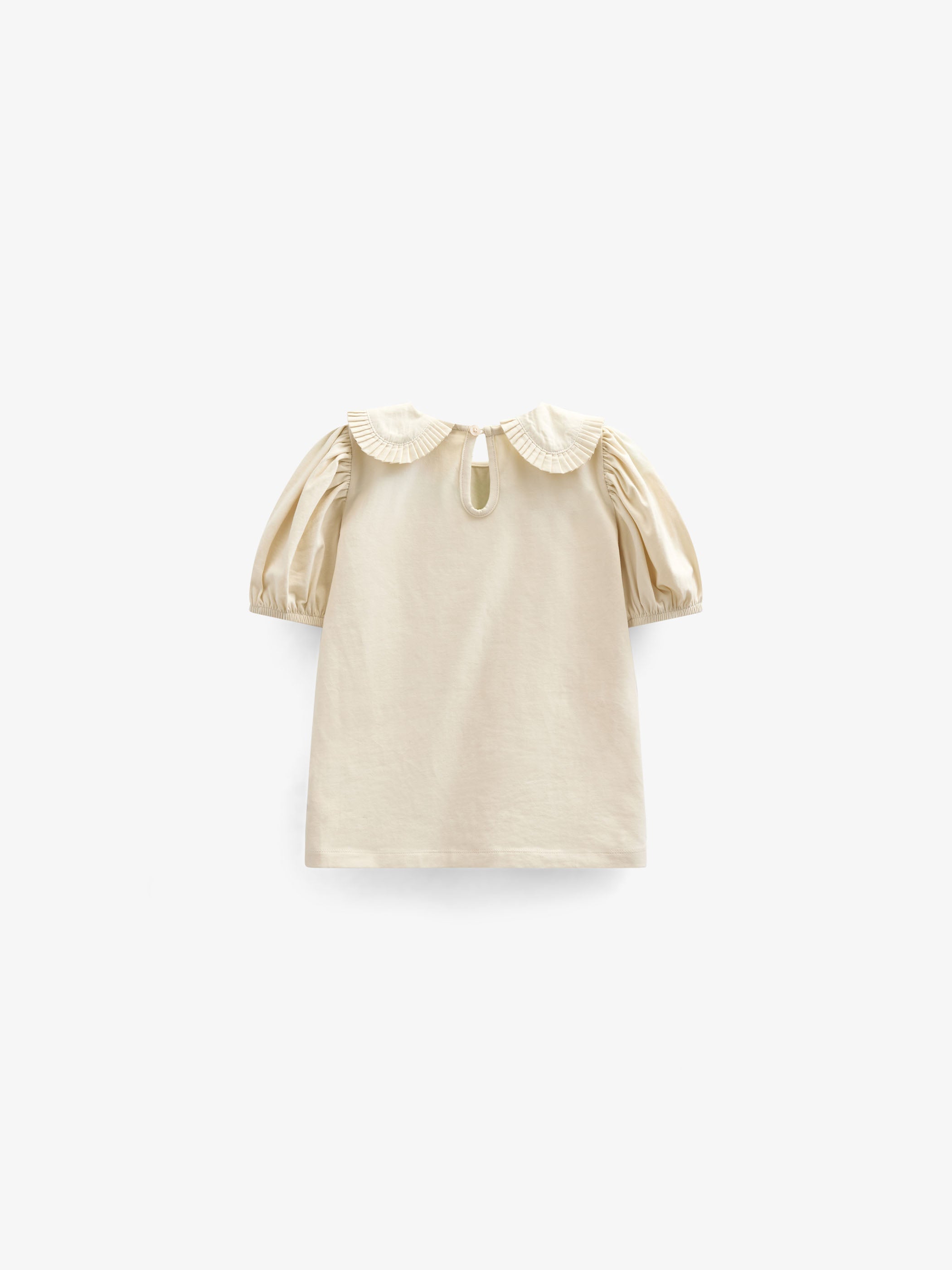 Jerseyblouse met Kraag - Kids - OffWhite | 101277 Nini