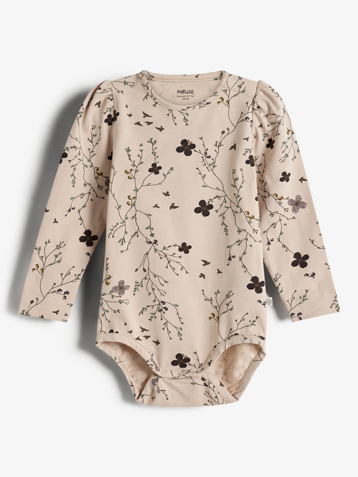 Jersey Bodysuit met bloemenprint - Little - Moonlight/Purple