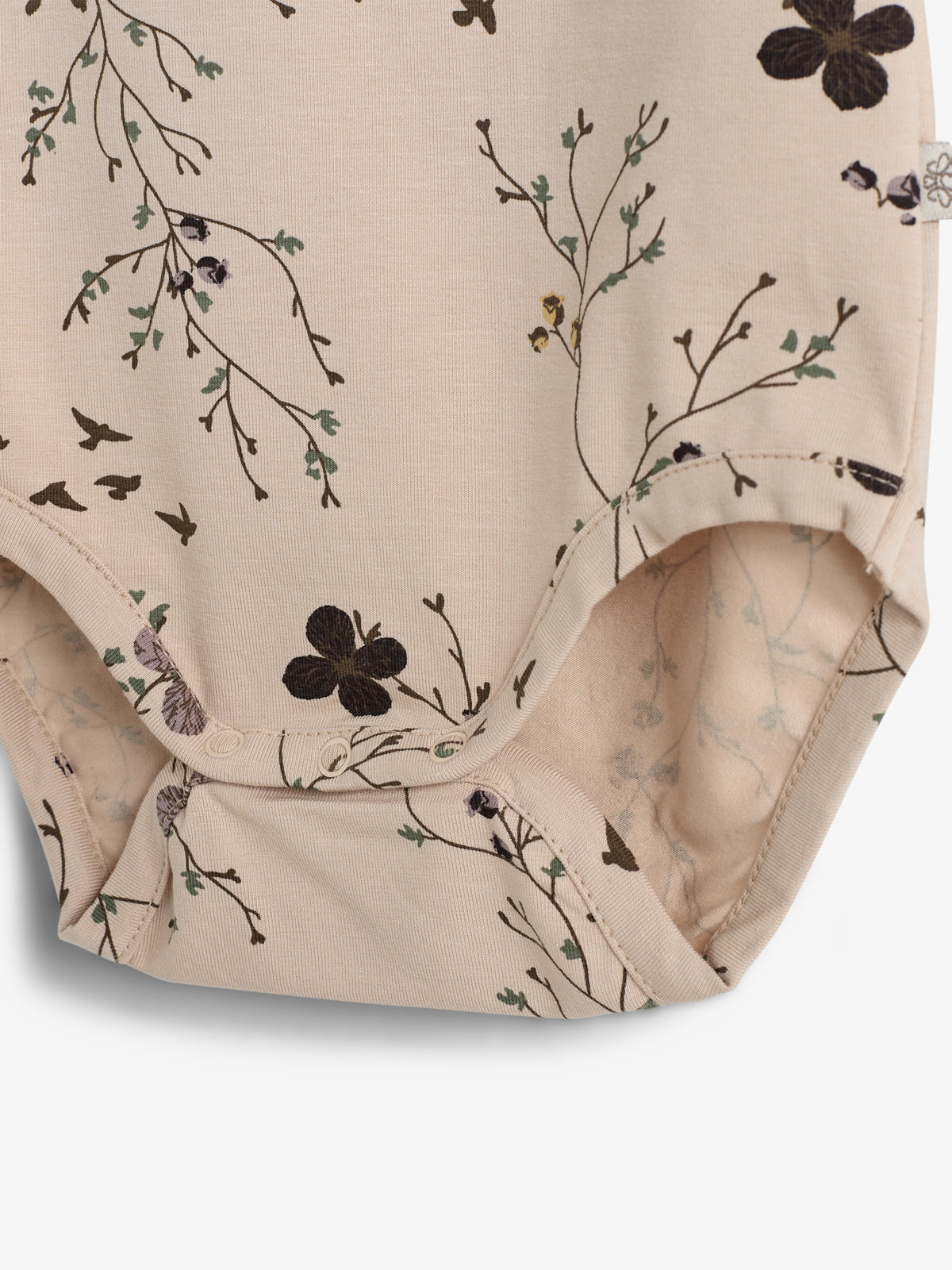 Jersey Bodysuit met bloemenprint - Little - Moonlight/Purple