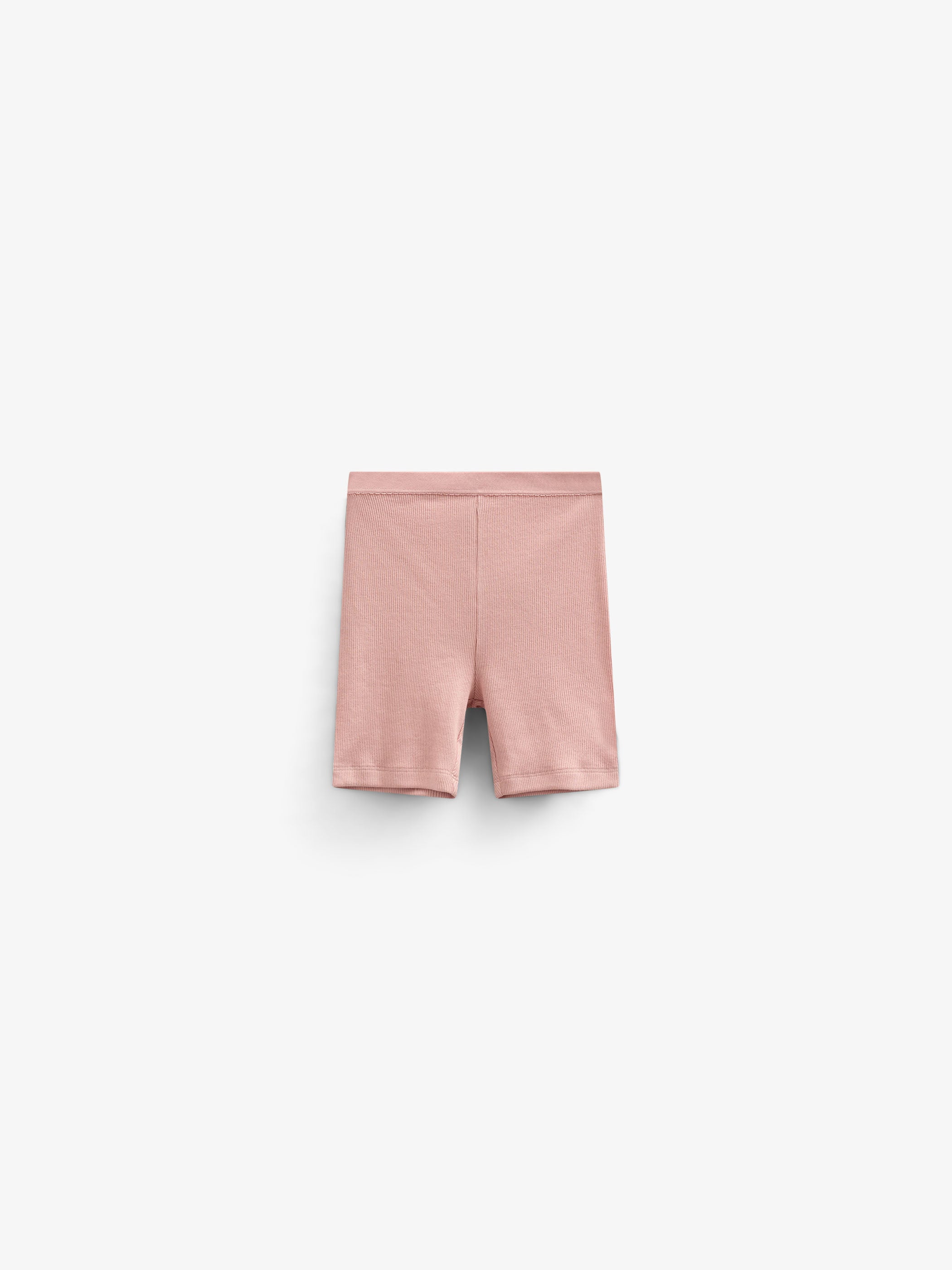Modal Rib Korte Tights - Kids - Rose Tan | 101314 Lottie