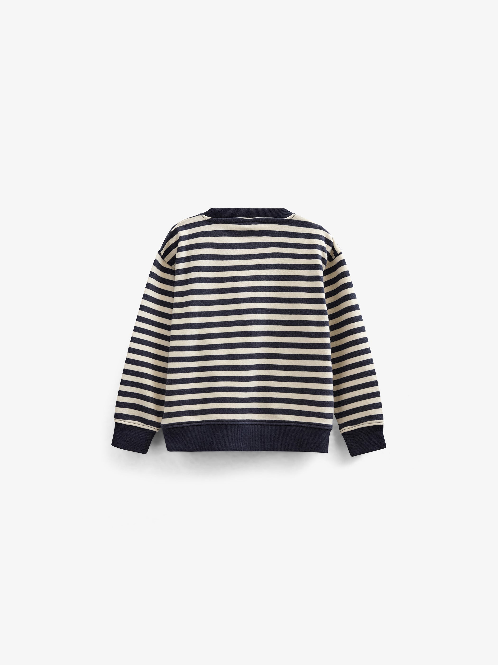 Gestreepte Crewneck Sweatshirt - Kids - Navy Stripe | 101344 Cole