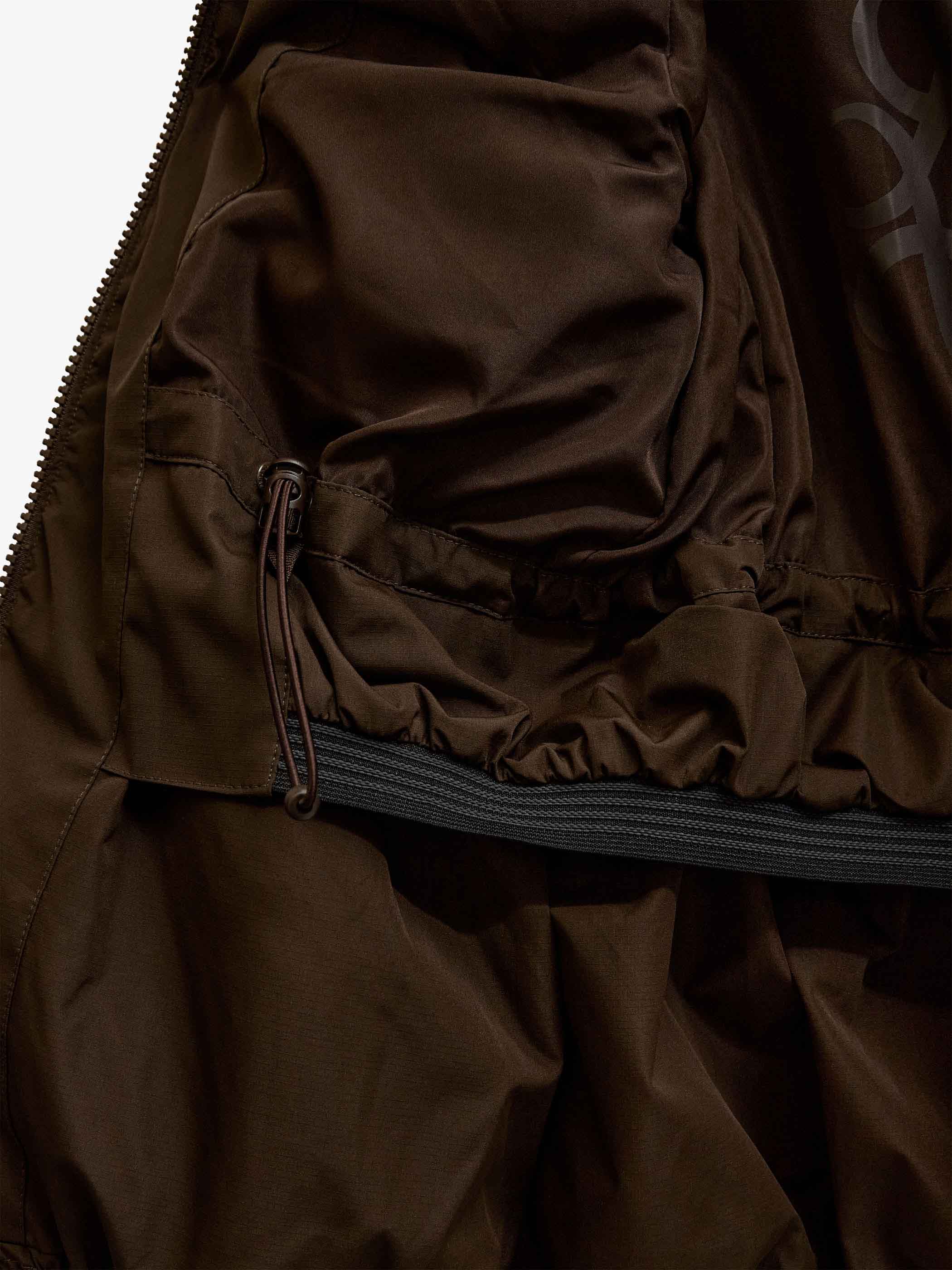 Adventure® gewatteerde winterjas met verstelbare taille Tween - Dark Brown | 101414 Elenor