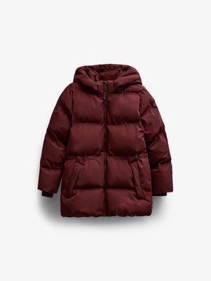 Adventure® gewatteerde winterjas met verstelbare taille Kids - Bordeaux | 101415 Elenor