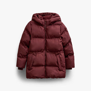 Adventure® gewatteerde winterjas met verstelbare taille Tween - Bordeaux | 101416 Elenor