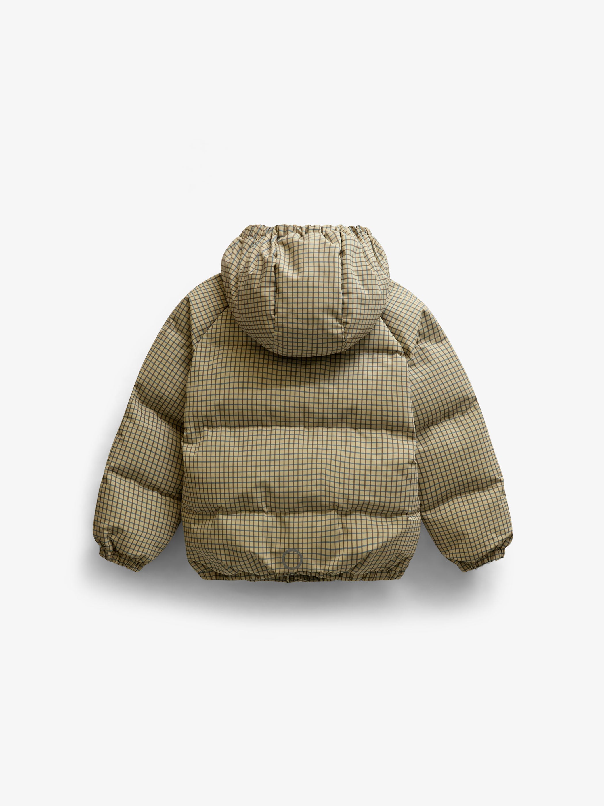 Geruite pufferjas Tween - Brown | 101423 Riley